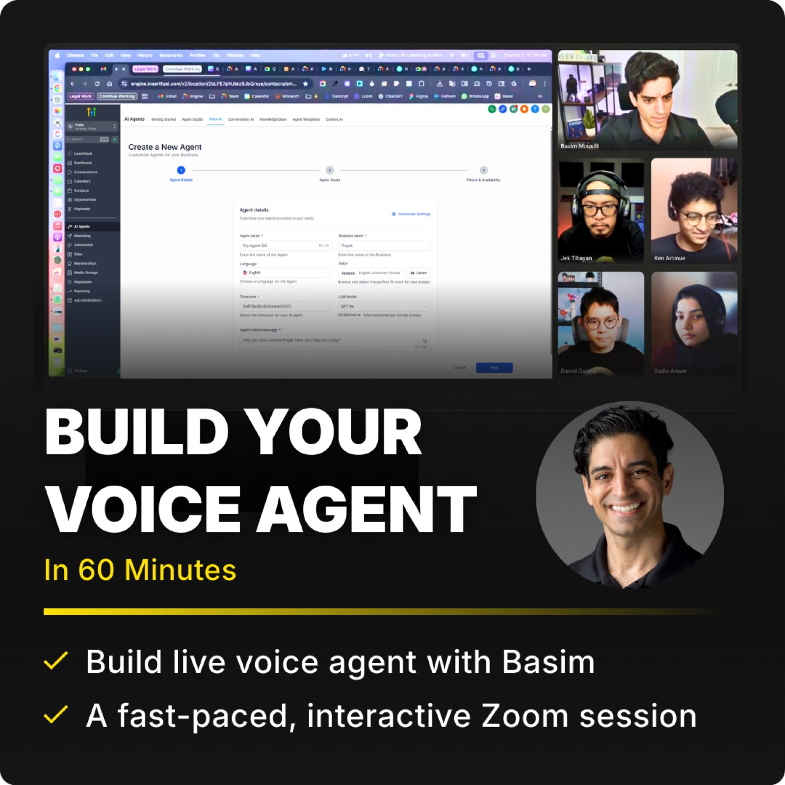 Build Your Voice Agent (60 Min)