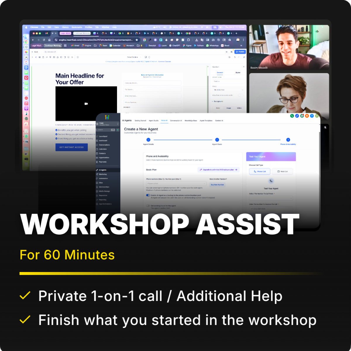 Workshop Assist (60 min)