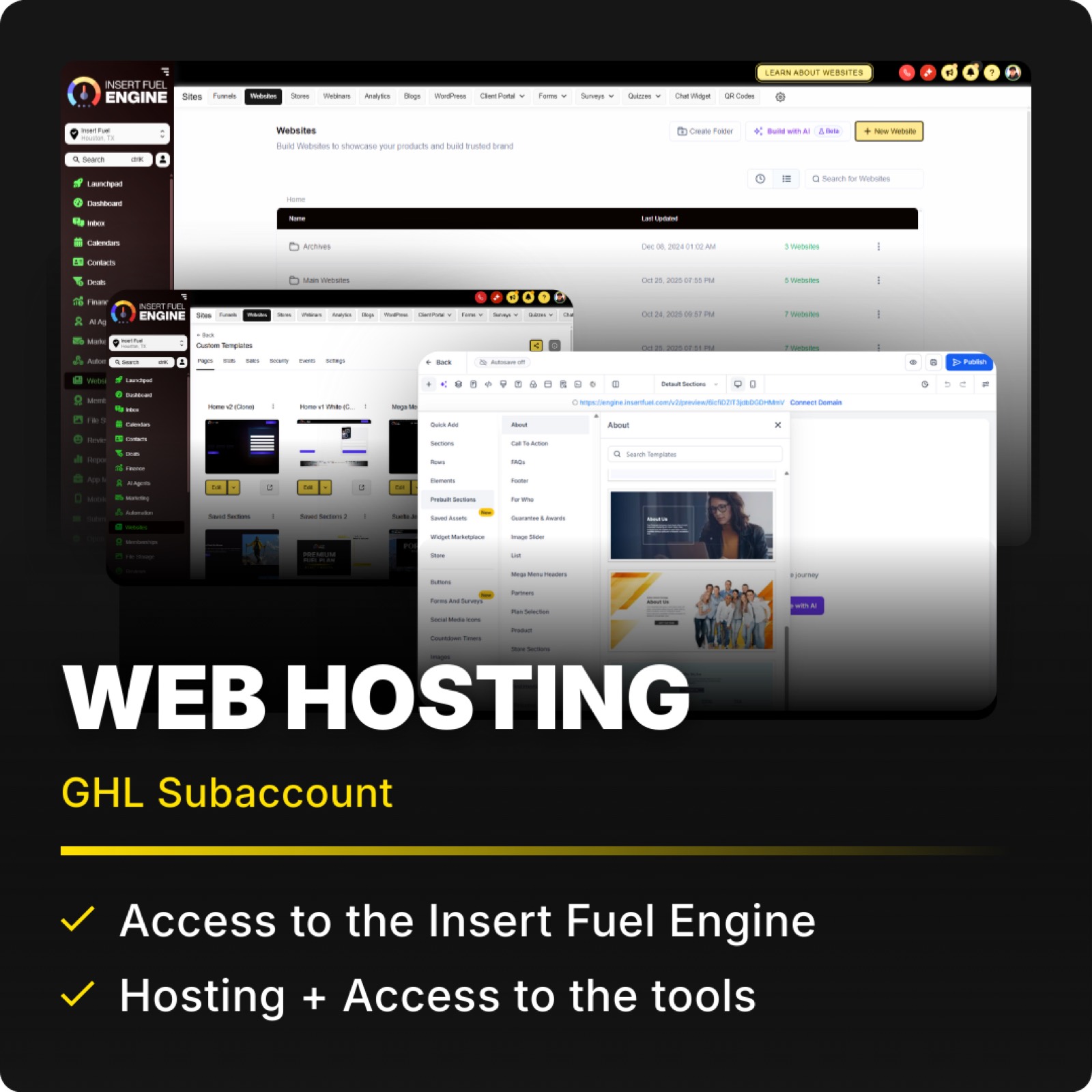 Web Hosting (Partner Fuel)
