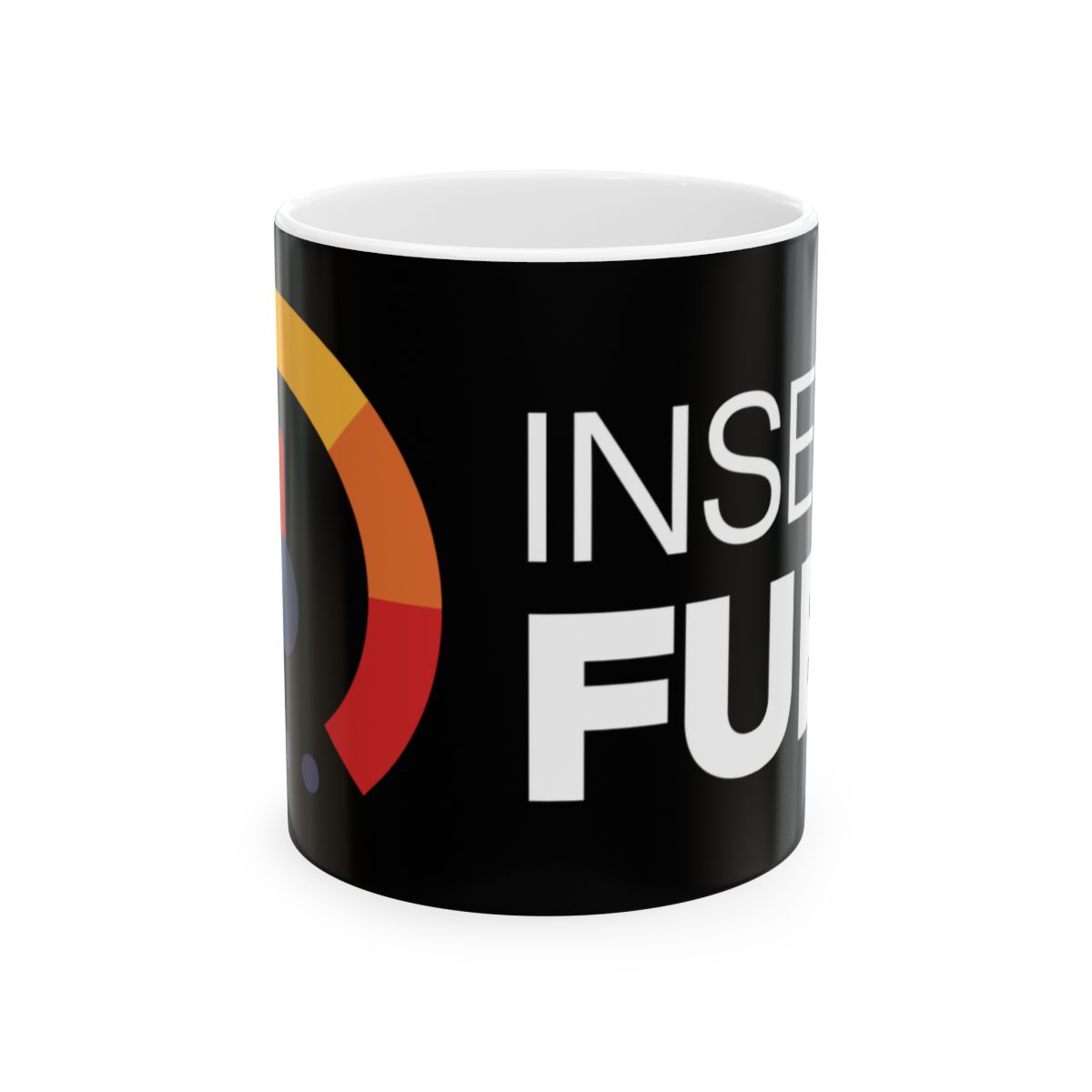 Let Go Boss Mug | Bold Black Text Ceramic Coffee Cup