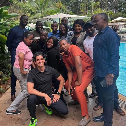 Teaching Storytelling for Sales Class in Rwanda