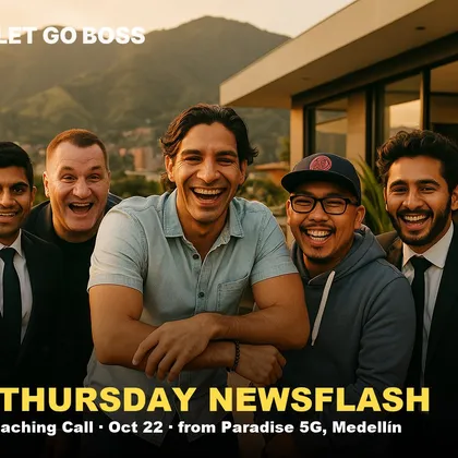 LET GO BOSS Live: The Thursday Newsflash