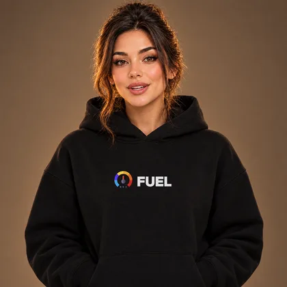FUEL hoodie, on Fuela