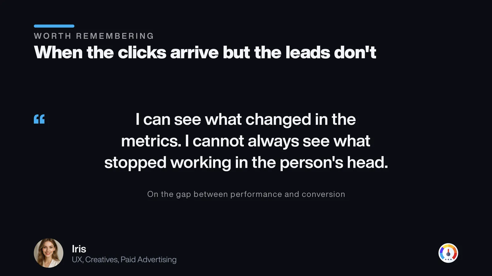 Ads work but conversions die