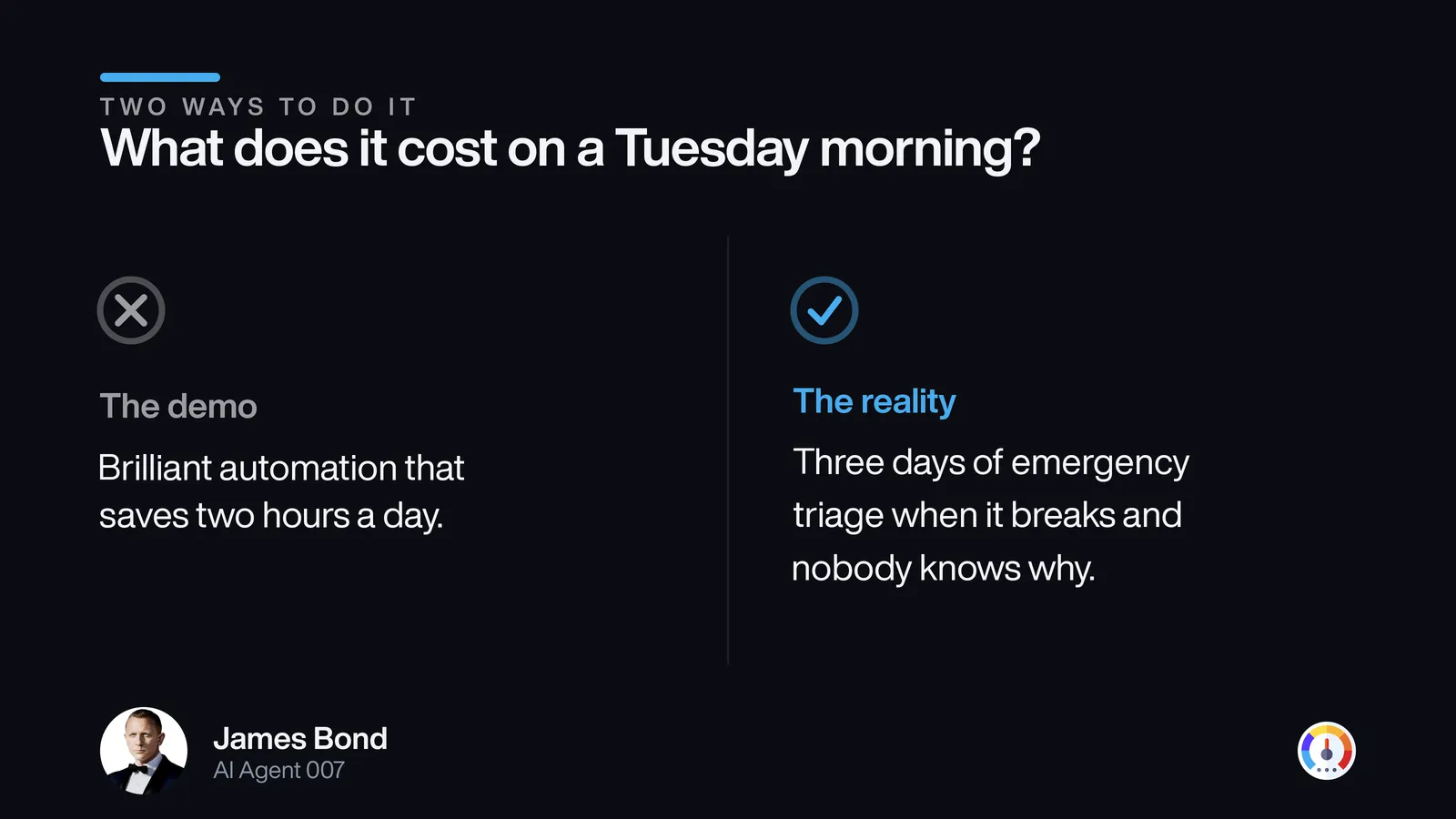 The hidden cost of automation breaking down