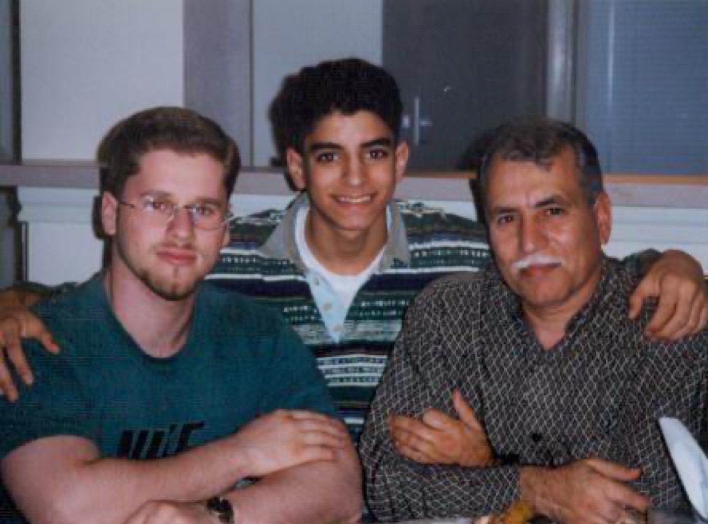 Fayez Mousilli: With Feras and Basim at the table