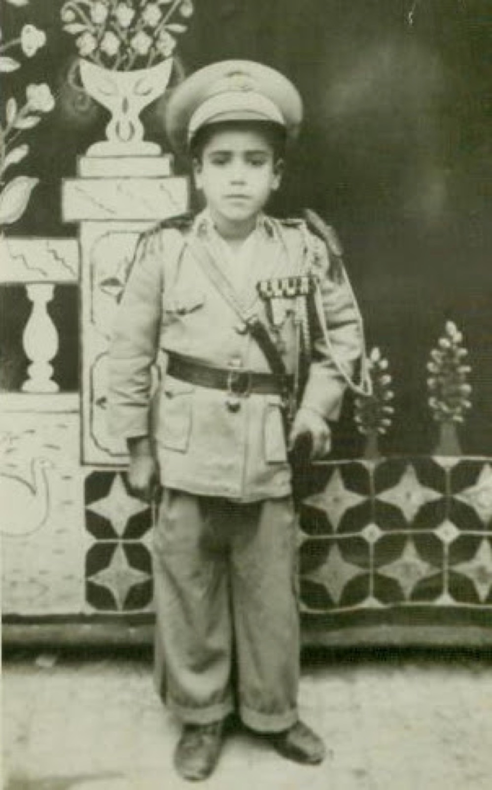 Fayez Mousilli: In uniform, as a young man